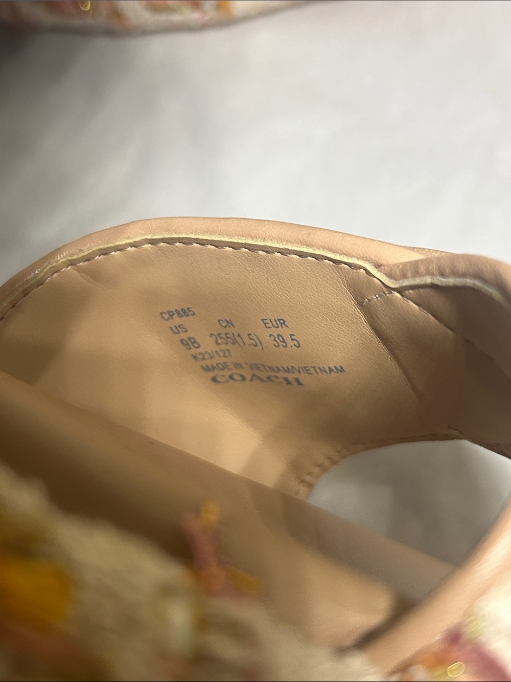 Coach Tweed Peyton Platform Sandals - Picture 8 of 13